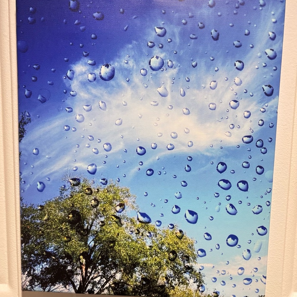 Raindrop Sky Canvas Art - Picture 2 of 6